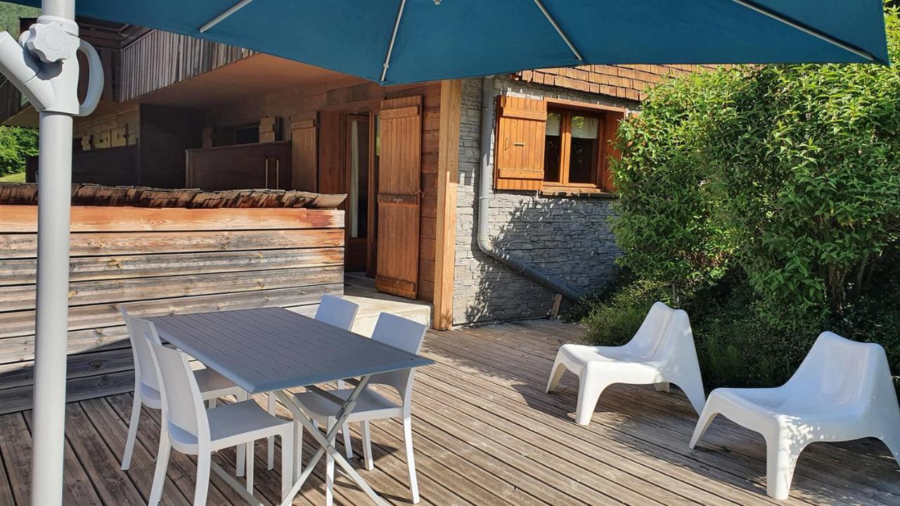 Ferienwohnung La Duche 101 Le Grand-Bornand Exterior foto